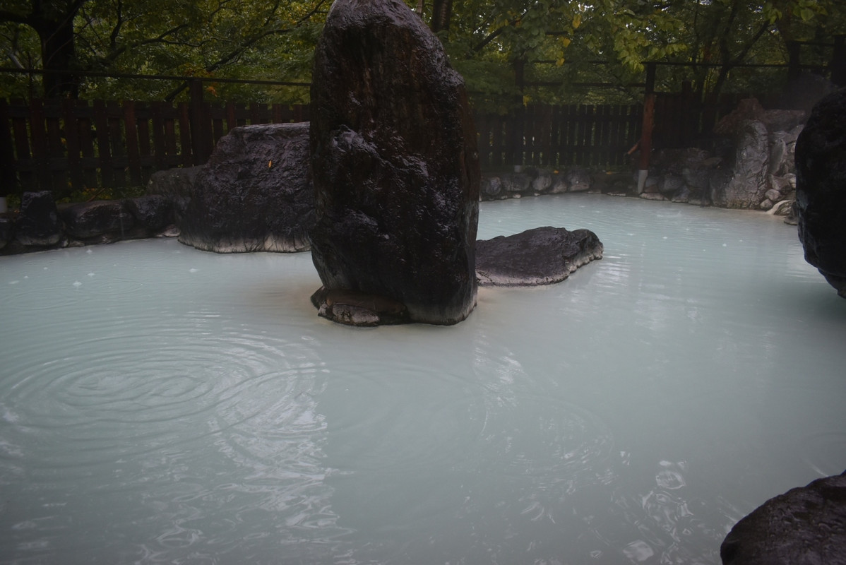 大雨のため断念した露天風呂 またいつか