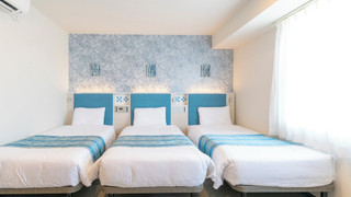 トリプルルーム シングルベッド 3 台 禁煙