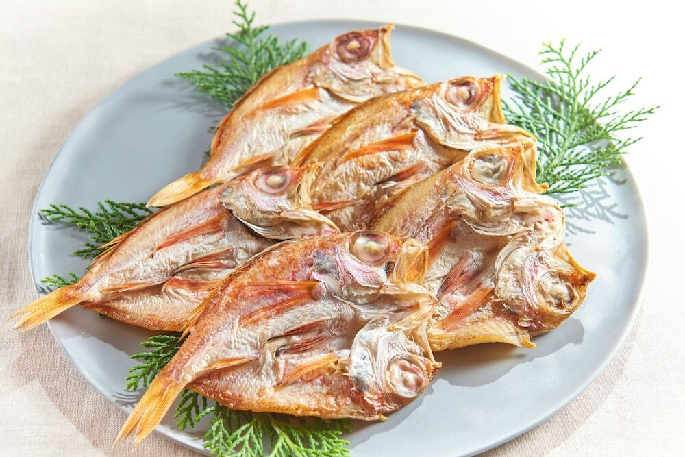 朝食ビュッフェ のどぐろの干物