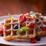 焦がしバター香るワッフル / 4