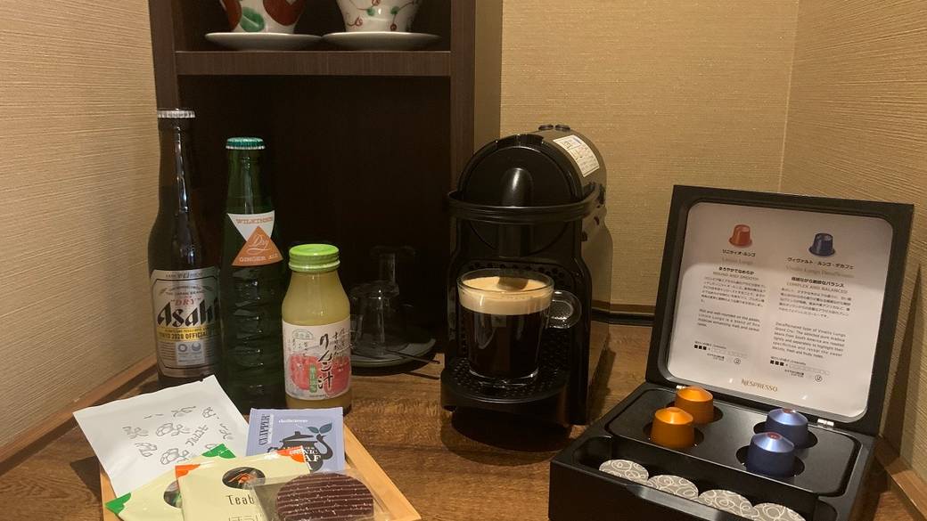 全室に無料のドリンクあり / 2