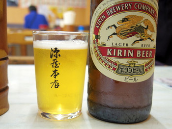 「源蔵本店」 ドリンク 73345074 2017年9月　瓶ビール