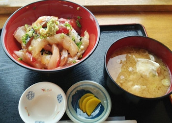「とびしま」 料理 34105557 とびしま＠酒田　づけ丼 2014.7