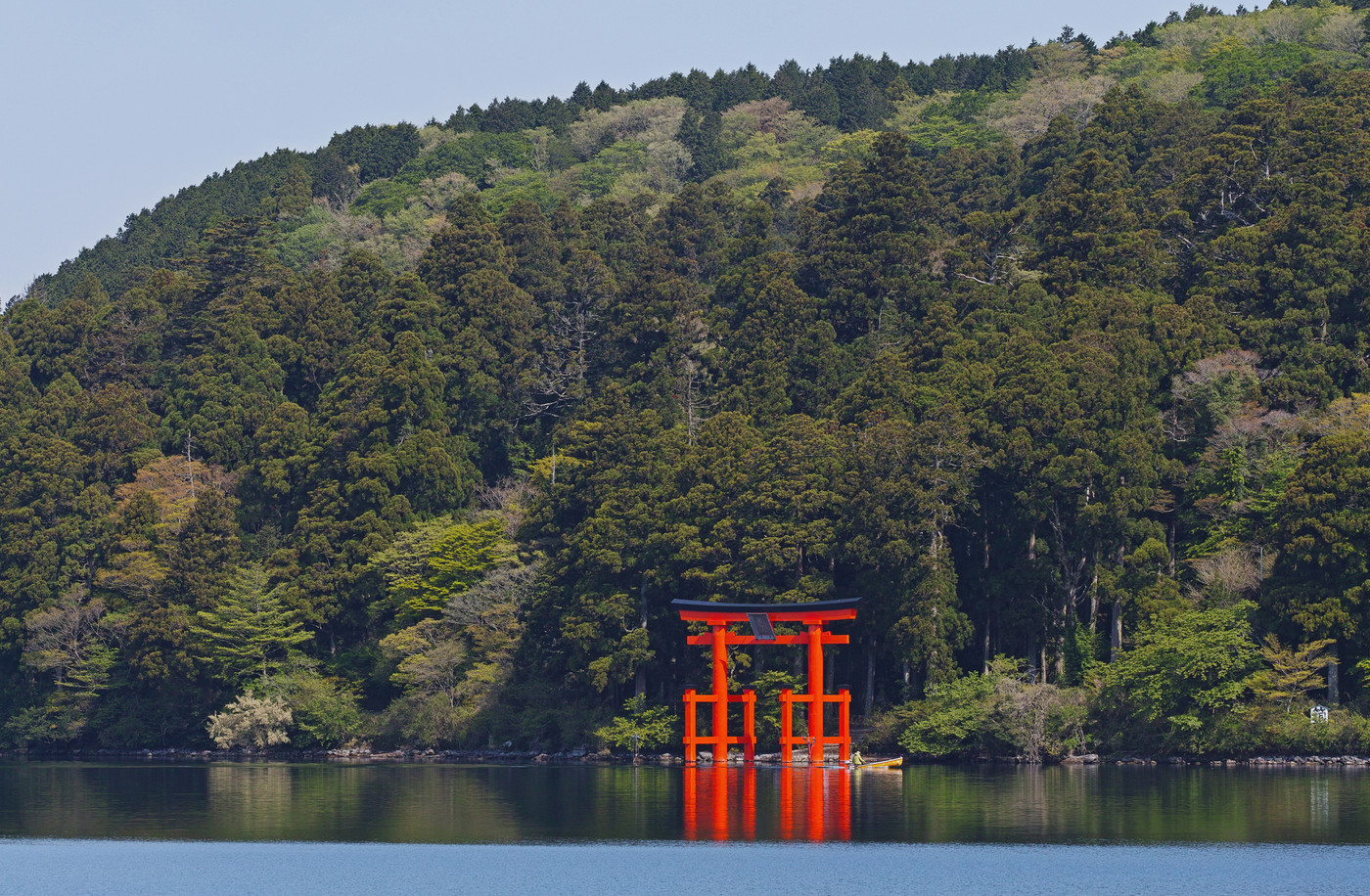 【箱根】芦ノ湖と箱根神社（芦ノ湖湖畔）