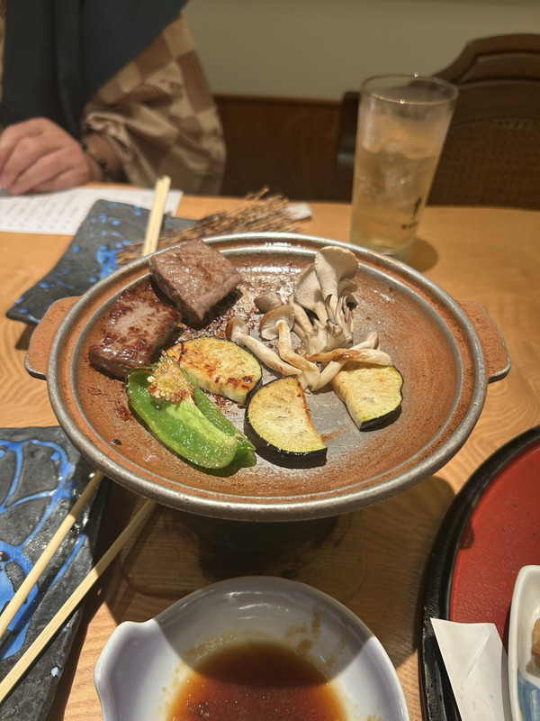 焼き過ぎ？　とても硬かった。
