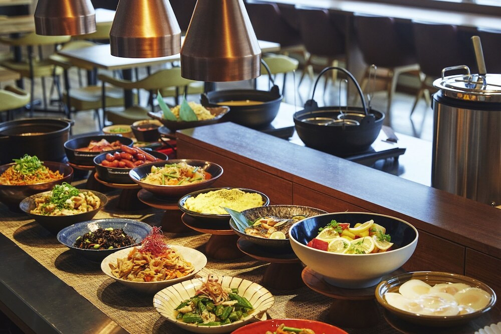 朝食ビュッフェ