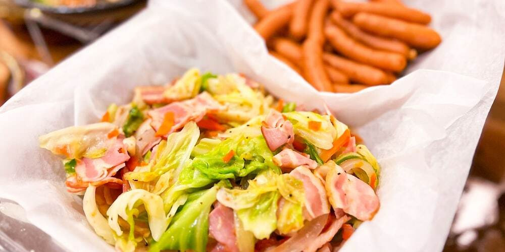 朝食ビュッフェ