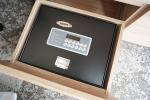 セーフティーボックスがあって安心