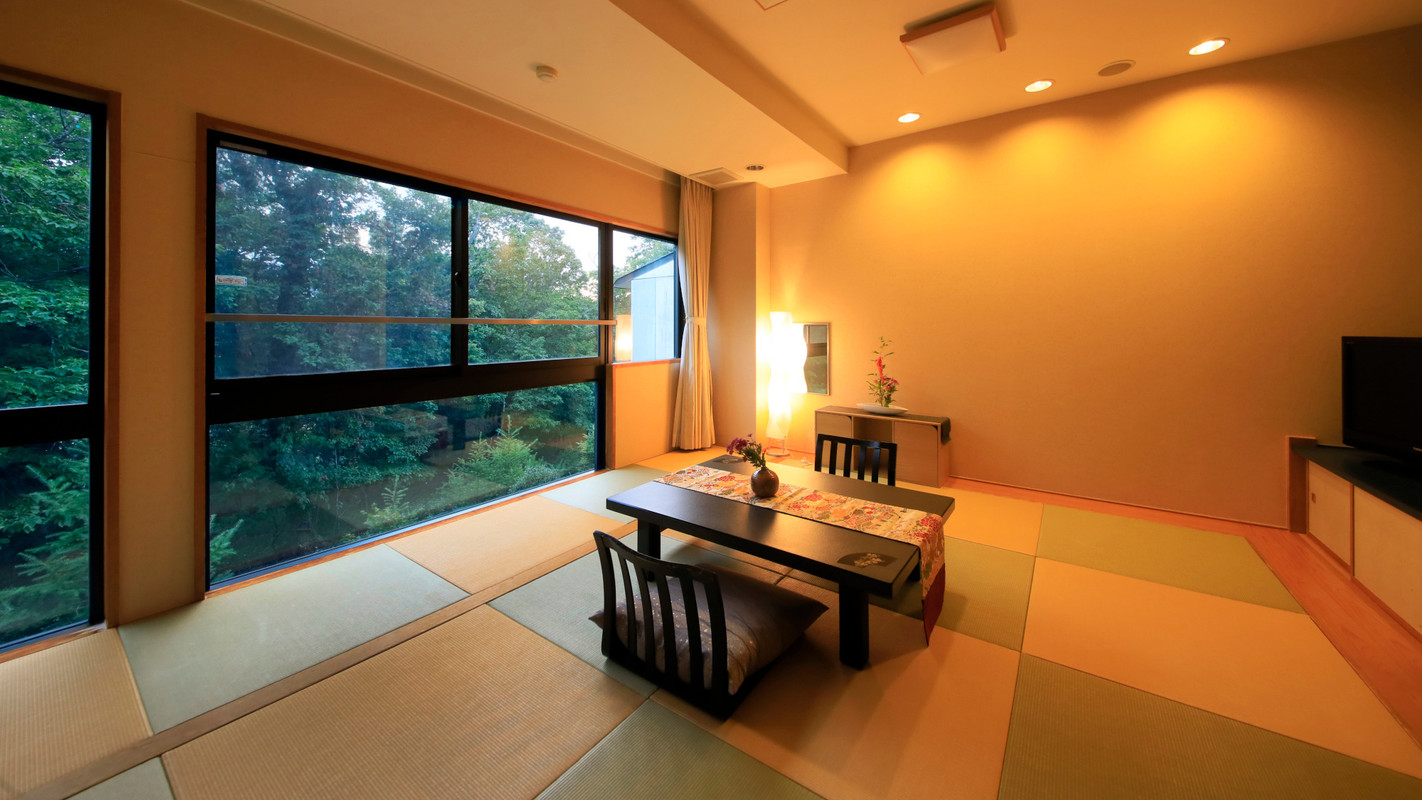 ビューバス付和室／夜②