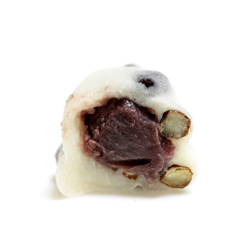 「出町ふたば」料理 787140 名代豆餅の断面 '13 6月中旬