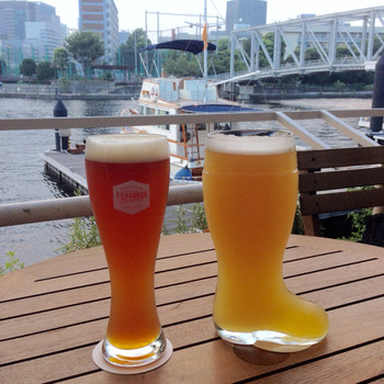 「T.Y.HARBOR」ドリンク 700824 2015.8  Lサイズとbootsのビール