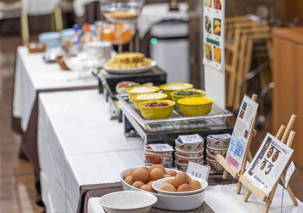 朝食ビュッフェ