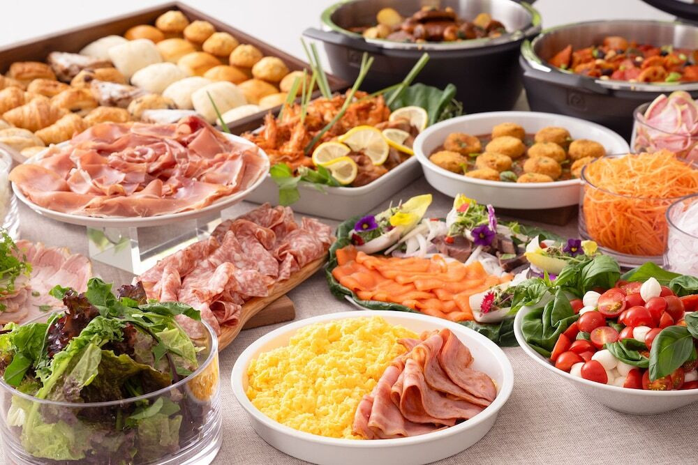 朝食ビュッフェ