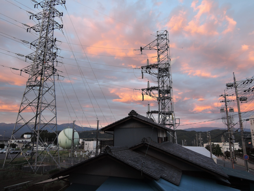 西館の部屋からの眺め