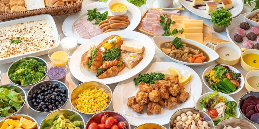 朝食ビュッフェ