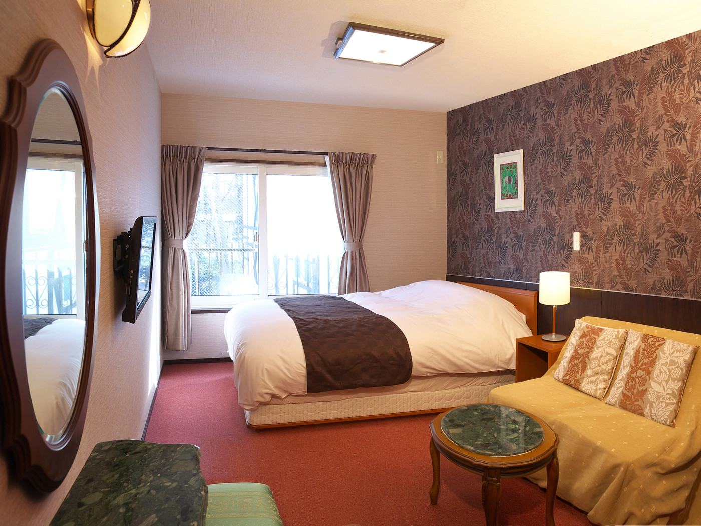 5つの貸切風呂は源泉100％、草津の老舗ペンション4253474