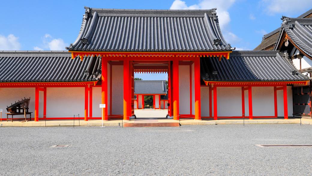 京都御所　日華門 / 3