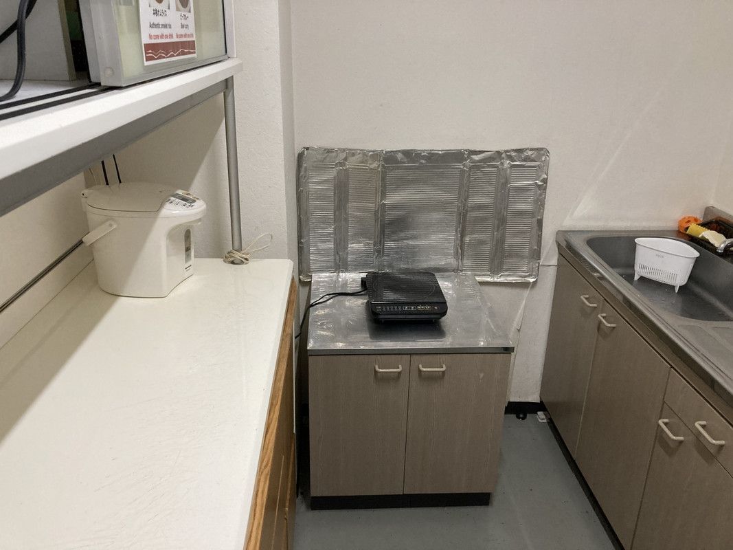 こちらもキッチンスペース