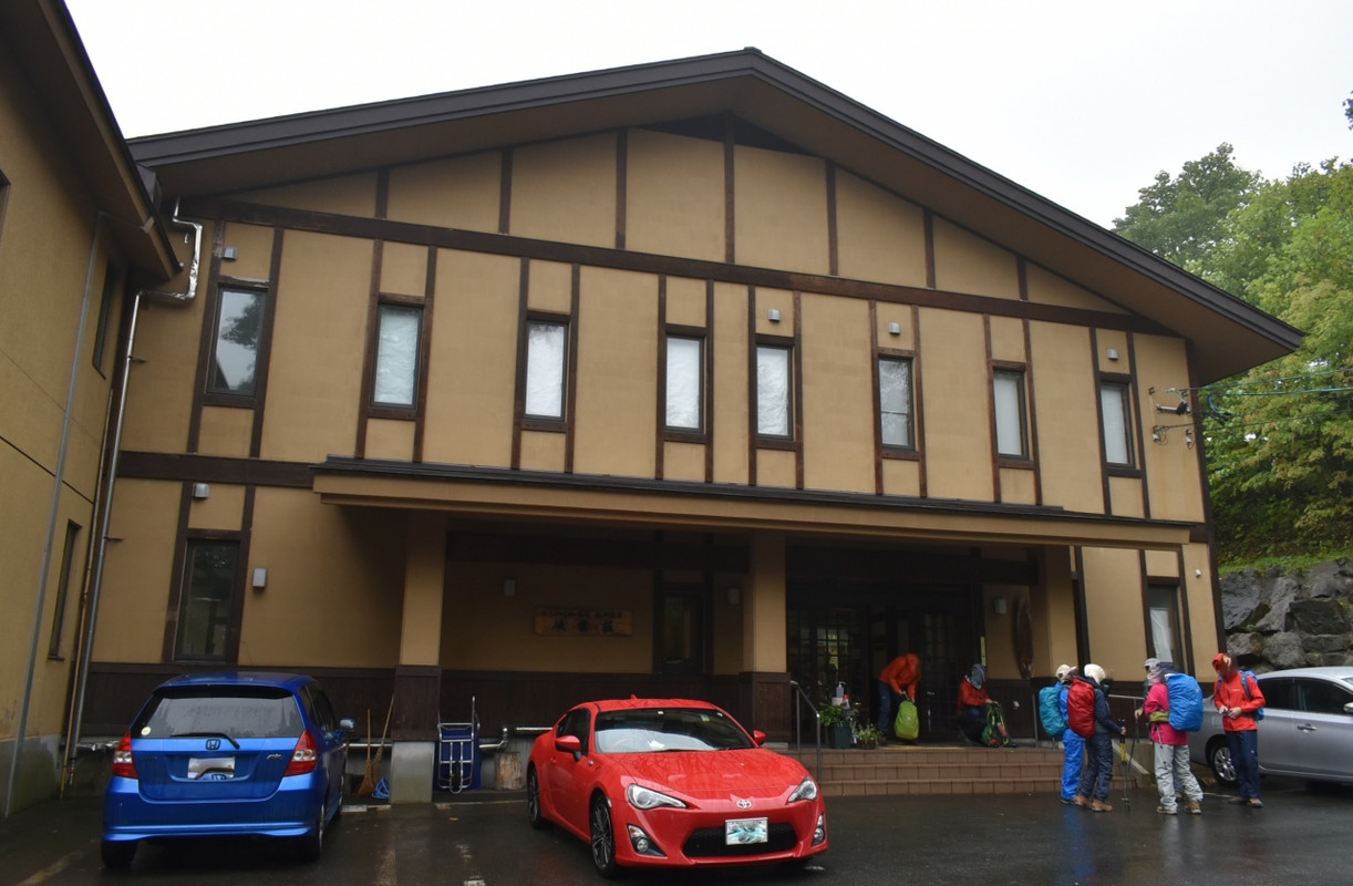 山の宿らしく登山のお客様がいっぱい