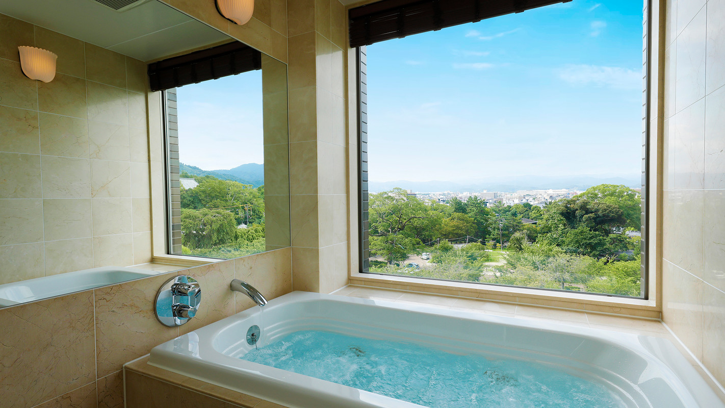 バスルームから見える風景