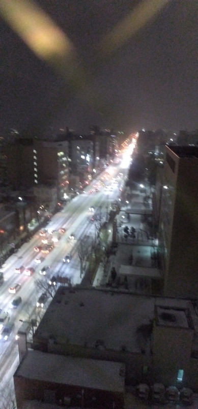 国道4号と7号の接合場所が見えます