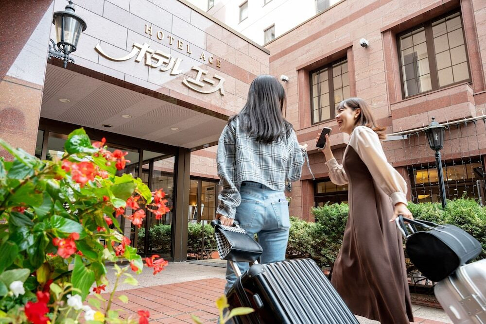 施設の正面