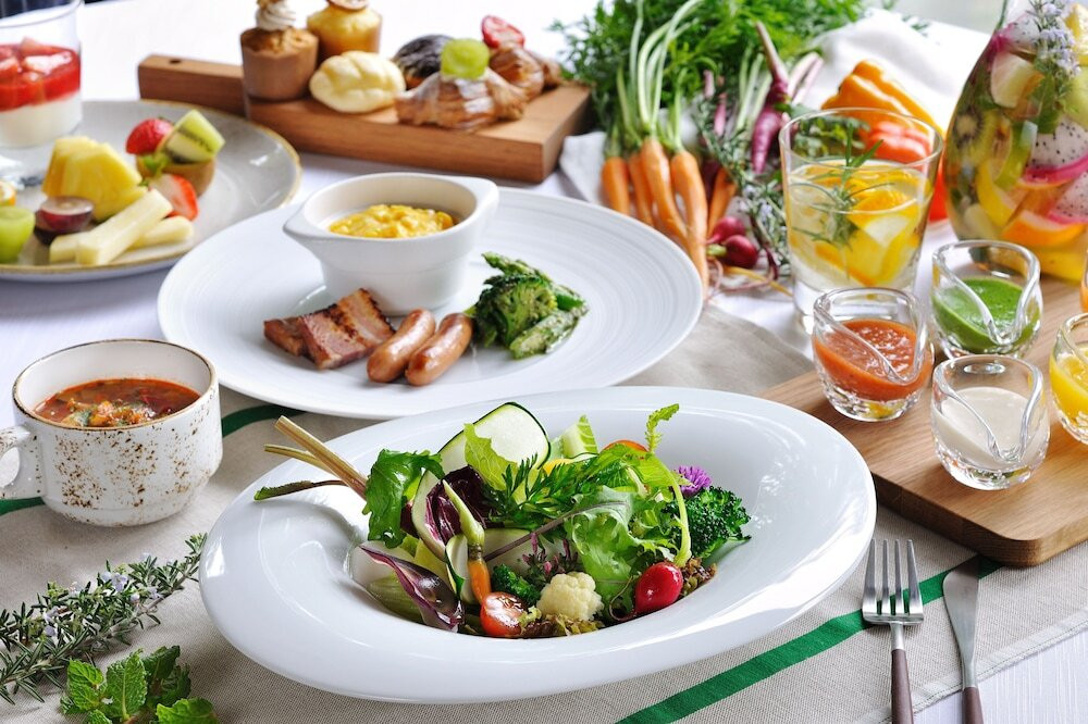 野菜たっぷり！森の中のホテルで朝食ビュッフェ4091912