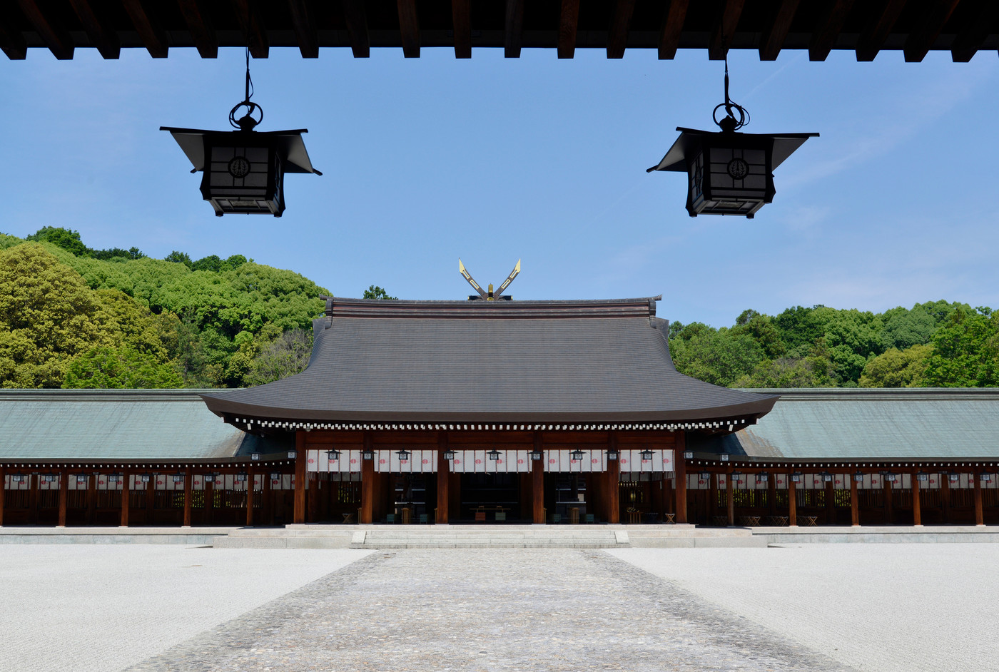 橿原神宮　内拝殿