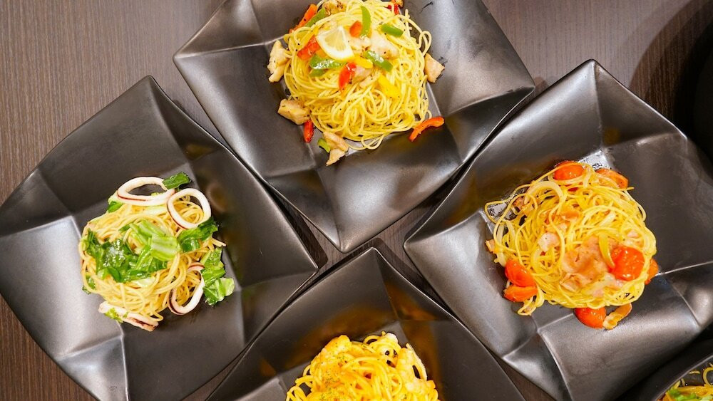 朝食ビュッフェ