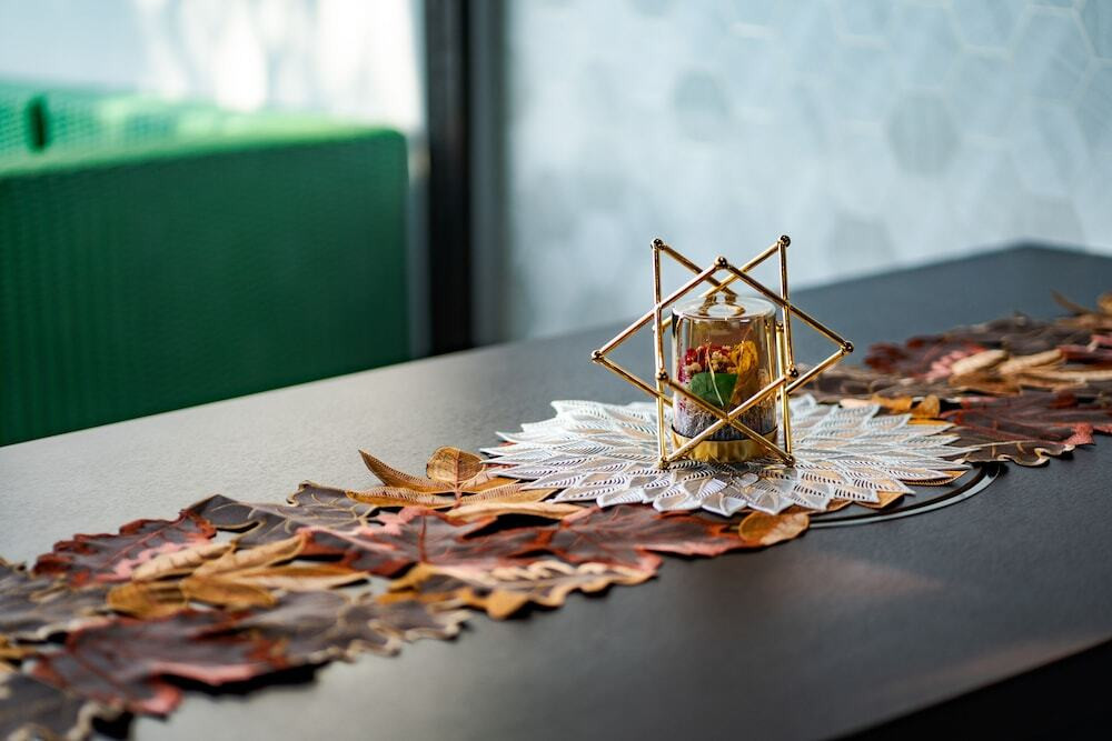 客室内のダイニングエリア