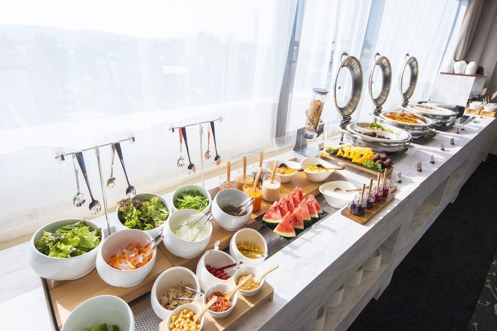 朝食ビュッフェ