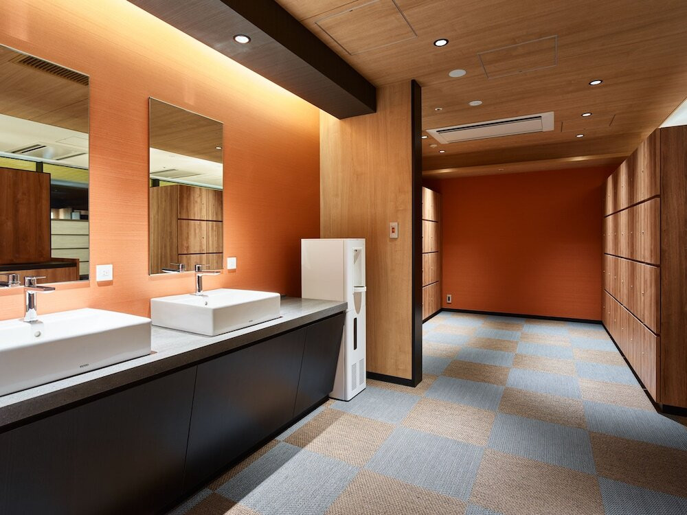 女性大浴場 脱衣所