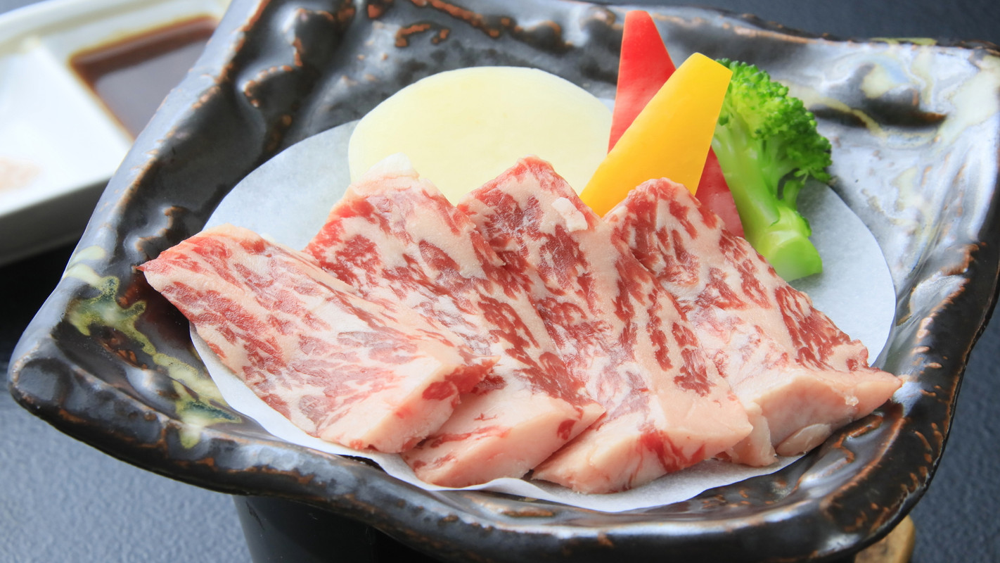 夕食／肉料理一例