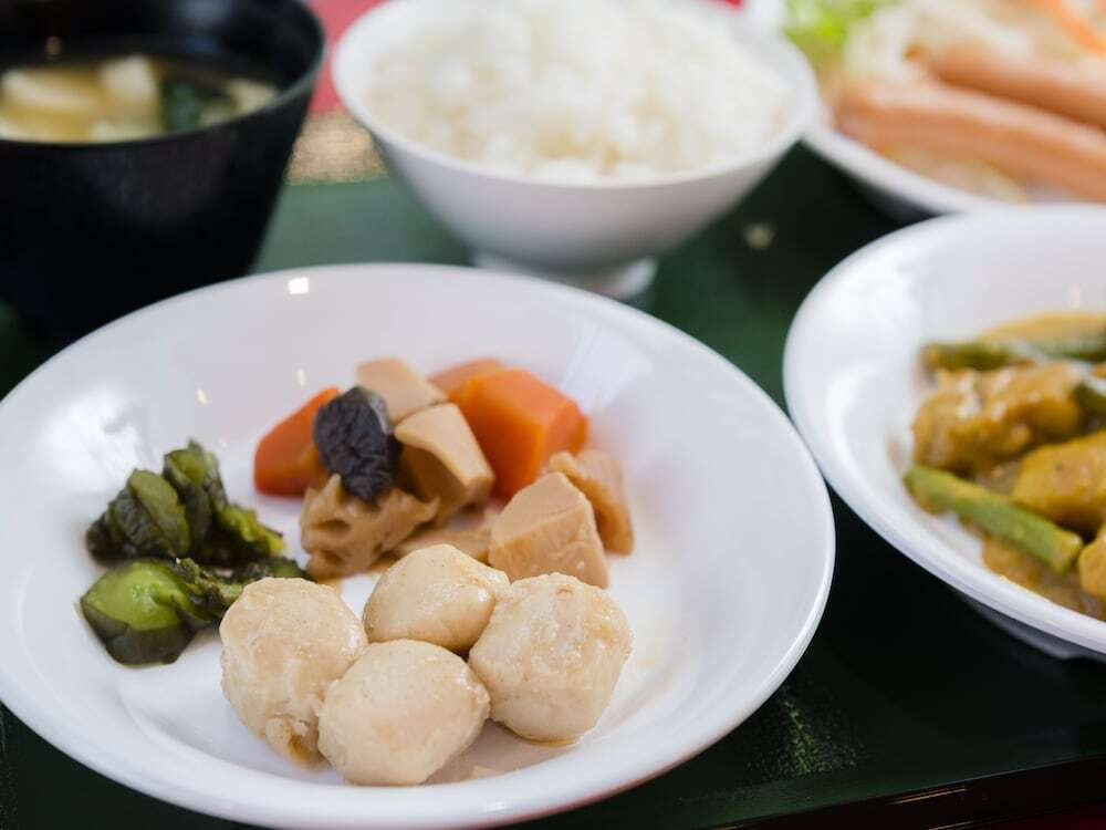 朝食ビュッフェ