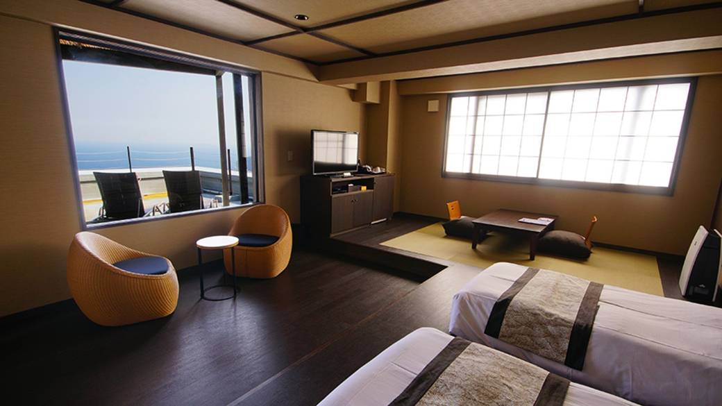 露天風呂も楽しめる
全7タイプの客室 / 2