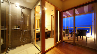 スーペリア 和洋室 海一望絶景テラス温泉露天風呂付 レストラン食 禁煙