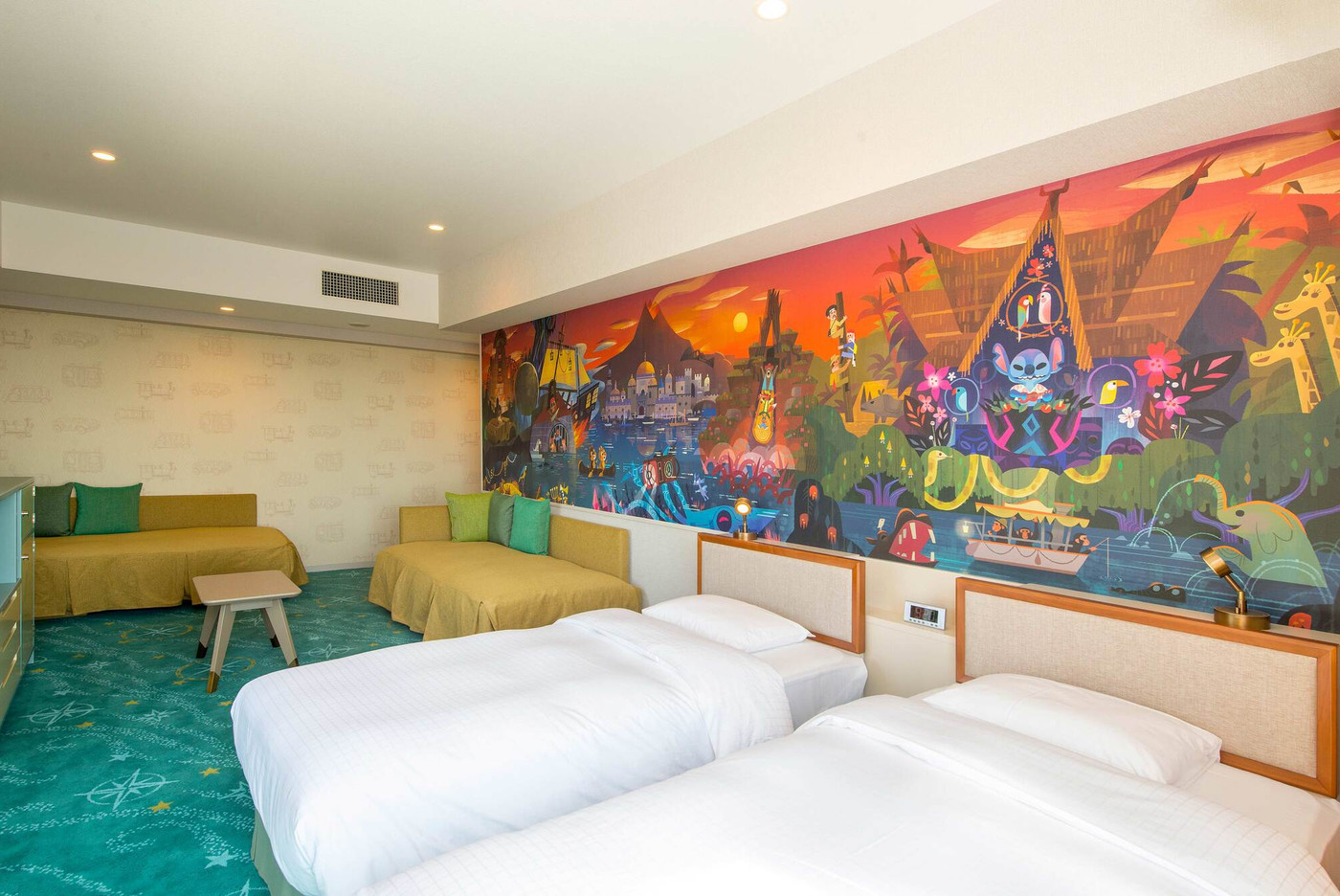 ディズニーモチーフの可愛い館内で東京ディズニーリゾートの余韻に浸れる♪4252028