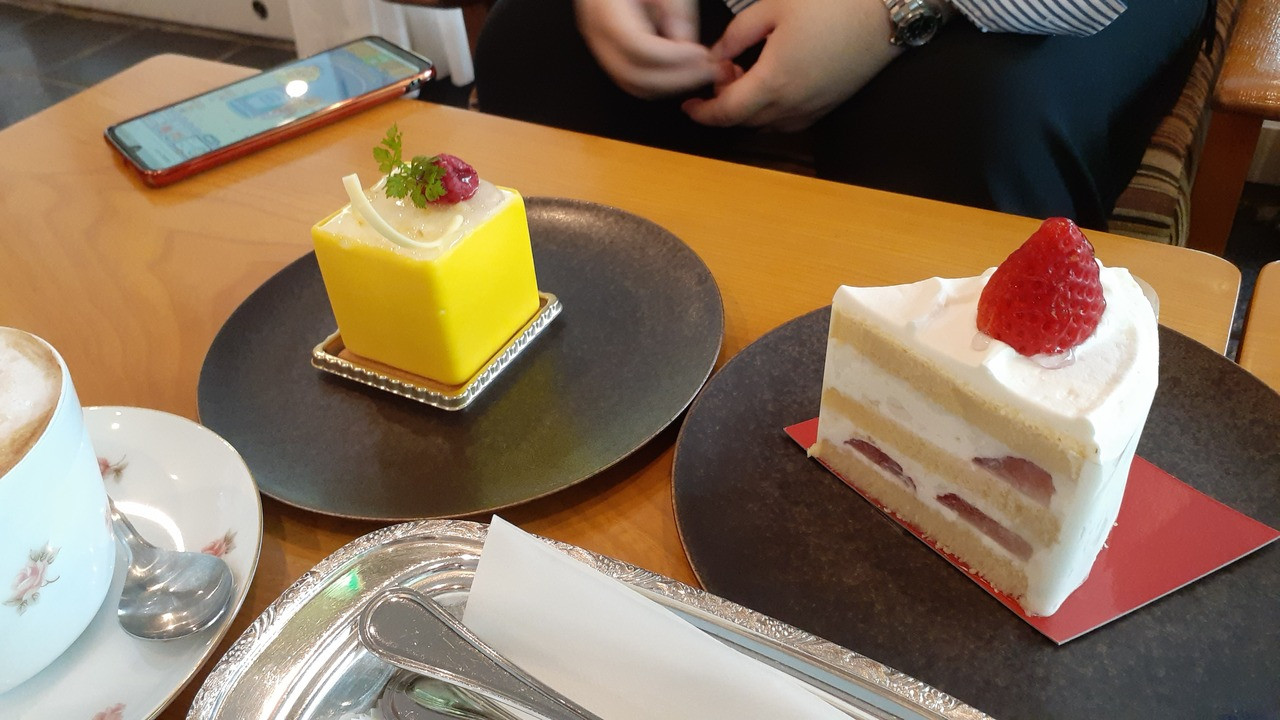 プリンスホテルのケーキ