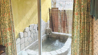 英国古民家風コテージ・ダブル（洋バス・客室露天風呂付）