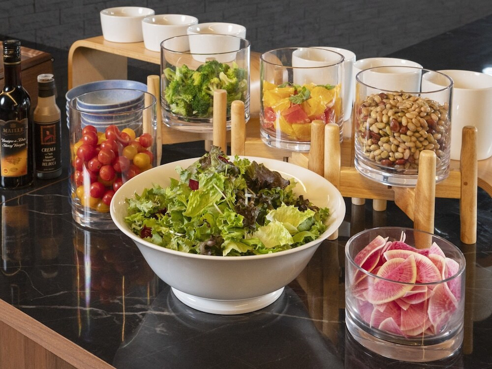 朝食ビュッフェ