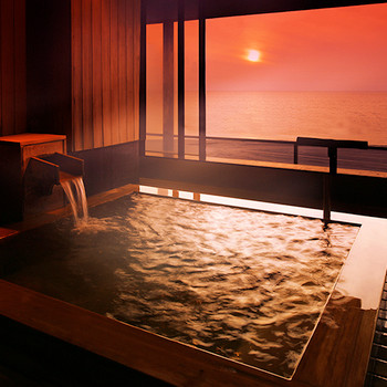 日本海をのぞむ絶景の温泉「湯の浜温泉」3537962