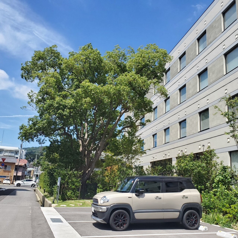 街中にあります。部屋はいつもどおりのフェアフィールドです。