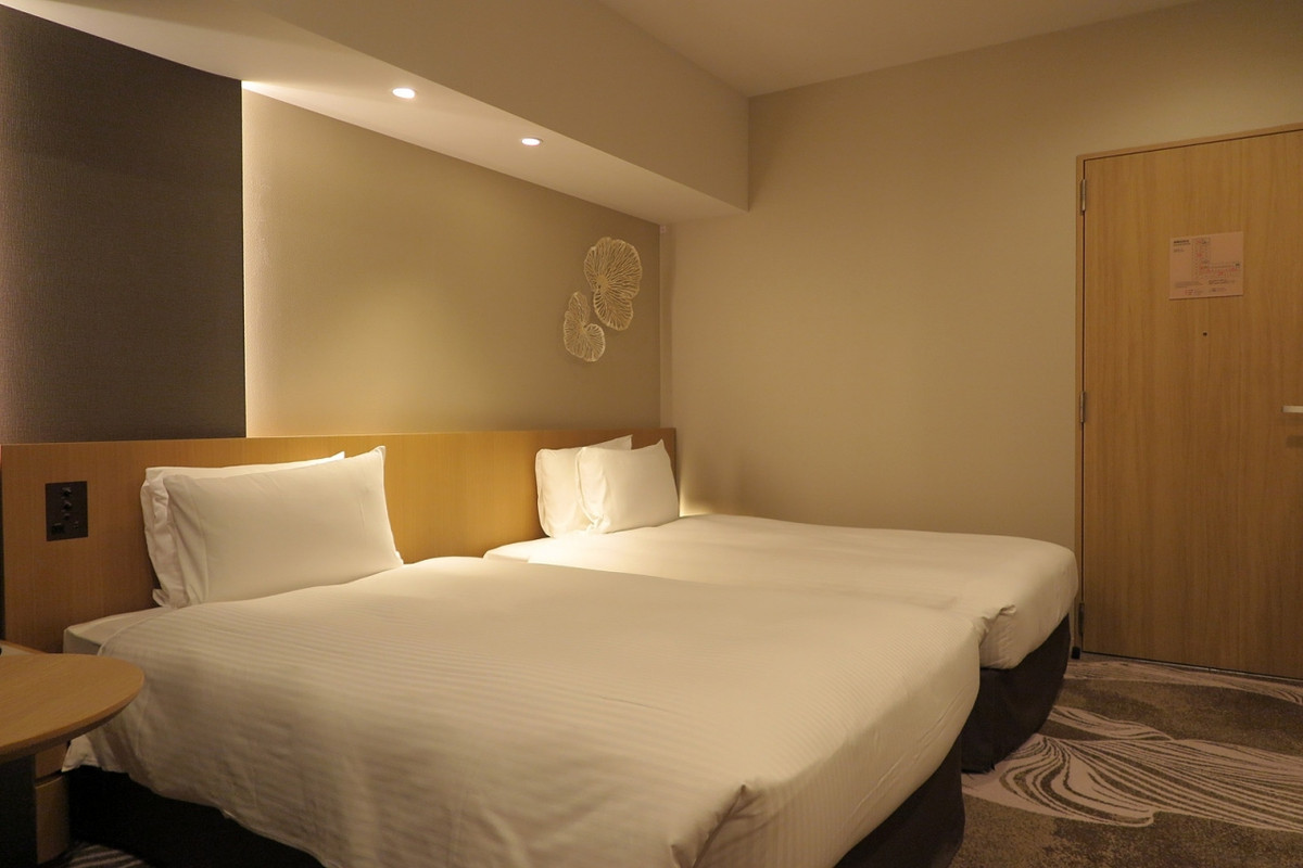 ホワイエがない分、広々でした