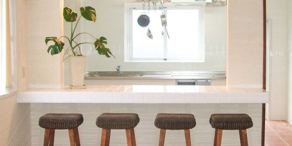 客室内のダイニングエリア