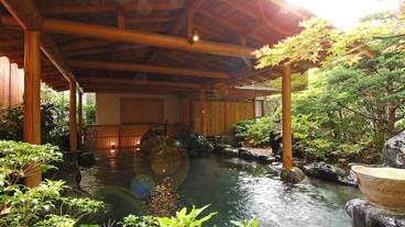 庭園露天風呂「たまゆらの湯」 / 1