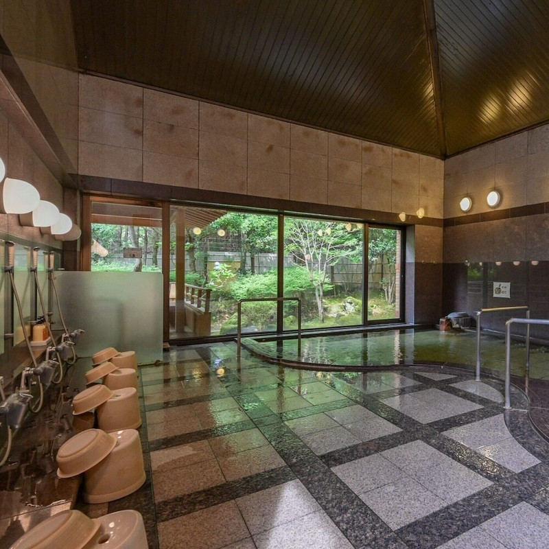 本館 千の杜 大浴場の内風呂