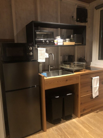 バーベキューグリルで本格的な料理もできる3906229