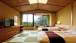 和室 ツインベッドルーム 禁煙