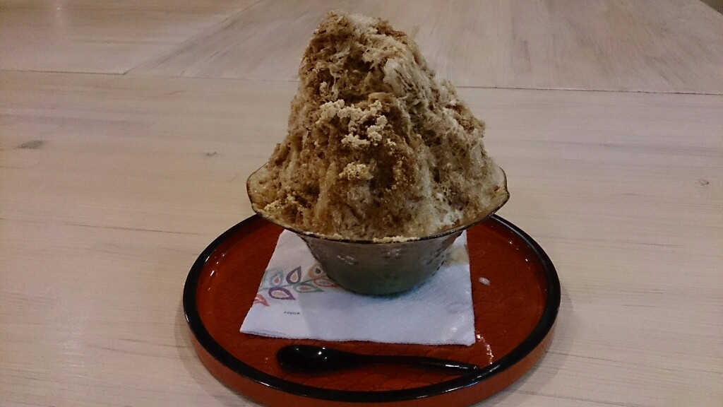 「シーアップル」 料理 43701759 ふわふわかき氷(黒密)