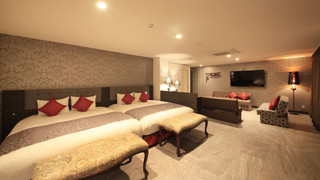 デラックス スイートルーム 禁煙(キングベッド2台) - 別館 - 大人5名様よりエクストラベッドをご用意